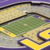 image:imageYouTheFan Officiallylicensed NCAA Stadium Series 3D Wall Art  multilayer team stadium replica detailed sports fan gift indoor decorLSU Tigers