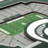 image:imageYouTheFan Officiallylicensed NCAA Stadium Series 3D Wall Art  multilayer team stadium replica detailed sports fan gift indoor decorMichigan State Spartans