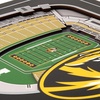 image:imageYouTheFan Officiallylicensed NCAA Stadium Series 3D Wall Art  multilayer team stadium replica detailed sports fan gift indoor decorMissouri Tigers