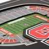 image:imageYouTheFan Officiallylicensed NCAA Stadium Series 3D Wall Art  multilayer team stadium replica detailed sports fan gift indoor decorNC State Wolfpack