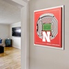 image:imageYouTheFan Officiallylicensed NCAA Stadium Series 3D Wall Art  multilayer team stadium replica detailed sports fan gift indoor decorNebraska Cornhuskers