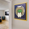 image:imageYouTheFan Officiallylicensed NCAA Stadium Series 3D Wall Art  multilayer team stadium replica detailed sports fan gift indoor decorNotre Dame Fighting Irish