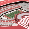 image:imageYouTheFan Officiallylicensed NCAA Stadium Series 3D Wall Art  multilayer team stadium replica detailed sports fan gift indoor decorOhio State Buckeyes