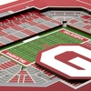 image:imageYouTheFan Officiallylicensed NCAA Stadium Series 3D Wall Art  multilayer team stadium replica detailed sports fan gift indoor decorOklahoma Sooners