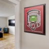 image:imageYouTheFan Officiallylicensed NCAA Stadium Series 3D Wall Art  multilayer team stadium replica detailed sports fan gift indoor decorSouth Carolina Gamecocks