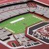 image:imageYouTheFan Officiallylicensed NCAA Stadium Series 3D Wall Art  multilayer team stadium replica detailed sports fan gift indoor decorSouth Carolina Gamecocks