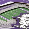 image:imageYouTheFan Officiallylicensed NCAA Stadium Series 3D Wall Art  multilayer team stadium replica detailed sports fan gift indoor decorTCU Horned Frogs
