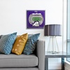 image:imageYouTheFan Officiallylicensed NCAA Stadium Series 3D Wall Art  multilayer team stadium replica detailed sports fan gift indoor decorTCU Horned Frogs