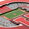 image:imageYouTheFan Officiallylicensed NCAA Stadium Series 3D Wall Art  multilayer team stadium replica detailed sports fan gift indoor decorUtah Utes