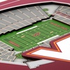 image:imageYouTheFan Officiallylicensed NCAA Stadium Series 3D Wall Art  multilayer team stadium replica detailed sports fan gift indoor decorVirginia Tech Hokies