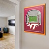 image:imageYouTheFan Officiallylicensed NCAA Stadium Series 3D Wall Art  multilayer team stadium replica detailed sports fan gift indoor decorVirginia Tech Hokies