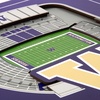 image:imageYouTheFan Officiallylicensed NCAA Stadium Series 3D Wall Art  multilayer team stadium replica detailed sports fan gift indoor decorWashington Huskies