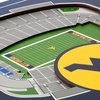 image:imageYouTheFan Officiallylicensed NCAA Stadium Series 3D Wall Art  multilayer team stadium replica detailed sports fan gift indoor decorWest Virginia Mountaineers