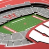 image:imageYouTheFan Officiallylicensed NCAA Stadium Series 3D Wall Art  multilayer team stadium replica detailed sports fan gift indoor decorWisconsin Badgers