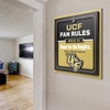 image:imageYouTheFan Officiallylicensed NCAA Tide Fan Rules Wall Art multiple layers humorous team artwork sports fan motto showcases funny rules indoor decorCentral Florida Knights