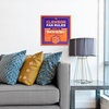 image:imageYouTheFan Officiallylicensed NCAA Tide Fan Rules Wall Art multiple layers humorous team artwork sports fan motto showcases funny rules indoor decorClemson Tigers