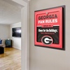 image:imageYouTheFan Officiallylicensed NCAA Tide Fan Rules Wall Art multiple layers humorous team artwork sports fan motto showcases funny rules indoor decorGeorgia Bulldogs