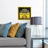image:imageYouTheFan Officiallylicensed NCAA Tide Fan Rules Wall Art multiple layers humorous team artwork sports fan motto showcases funny rules indoor decorIowa Hawkeyes
