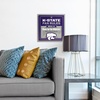 image:imageYouTheFan Officiallylicensed NCAA Tide Fan Rules Wall Art multiple layers humorous team artwork sports fan motto showcases funny rules indoor decorKansas State Wildcats