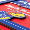 image:imageYouTheFan Officiallylicensed NCAA Tide Fan Rules Wall Art multiple layers humorous team artwork sports fan motto showcases funny rules indoor decorKansas Jayhawks