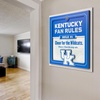 image:imageYouTheFan Officiallylicensed NCAA Tide Fan Rules Wall Art multiple layers humorous team artwork sports fan motto showcases funny rules indoor decorKentucky Wildcats