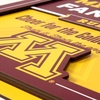 image:imageYouTheFan Officiallylicensed NCAA Tide Fan Rules Wall Art multiple layers humorous team artwork sports fan motto showcases funny rules indoor decorMinnesota Golden Gophers