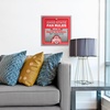 image:imageYouTheFan Officiallylicensed NCAA Tide Fan Rules Wall Art multiple layers humorous team artwork sports fan motto showcases funny rules indoor decorOhio State Buckeyes