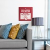 image:imageYouTheFan Officiallylicensed NCAA Tide Fan Rules Wall Art multiple layers humorous team artwork sports fan motto showcases funny rules indoor decorOklahoma Sooners