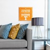 image:imageYouTheFan Officiallylicensed NCAA Tide Fan Rules Wall Art multiple layers humorous team artwork sports fan motto showcases funny rules indoor decorTennessee Volunteers