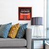 image:imageYouTheFan Officiallylicensed NCAA Tide Fan Rules Wall Art multiple layers humorous team artwork sports fan motto showcases funny rules indoor decorTexas Tech Red Raiders