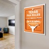 image:imageYouTheFan Officiallylicensed NCAA Tide Fan Rules Wall Art multiple layers humorous team artwork sports fan motto showcases funny rules indoor decorTexas Longhorns