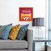 image:imageYouTheFan Officiallylicensed NCAA Tide Fan Rules Wall Art multiple layers humorous team artwork sports fan motto showcases funny rules indoor decorVirginia Tech Hokies