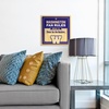 image:imageYouTheFan Officiallylicensed NCAA Tide Fan Rules Wall Art multiple layers humorous team artwork sports fan motto showcases funny rules indoor decorWashington Huskies