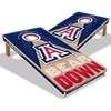 image:imageYouTheFan NCAA 2 x 4 Slogan Series Professional Wood Cornhole GameArizona Wildcats