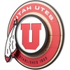 image:imageYouTheFan NCAA 3D Circle Backer Wall Art precisioncrafted multiple layers create striking depth readytohang officially licensed and visually stands outUtah Utes