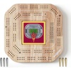 image:imageYouTheFan NCAA Licensed Fan Cribbage Wood Board GameArizona State Sun Devils