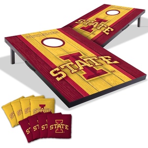 image:imageYouTheFan NCAA 2 x 3 Portable Cornhole Game with Logo BagsIowa State Cyclones