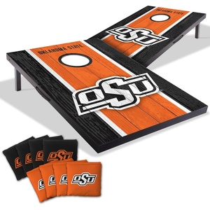 image:imageYouTheFan NCAA 2 x 3 Portable Cornhole Game with Logo BagsOklahoma State Cowboys
