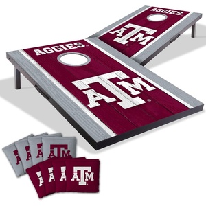 image:imageYouTheFan NCAA 2 x 3 Portable Cornhole Game with Logo BagsTexas AM Aggies