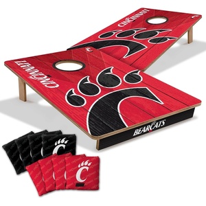 image:imageYouTheFan NCAA 2 x 3 Wood Cornhole Game with Logo BagsCincinnati Bearcats