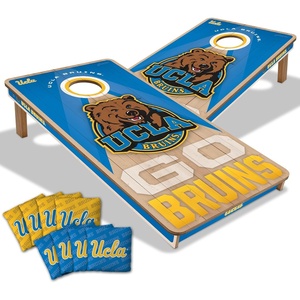 image:imageYouTheFan NCAA 2 x 4 Slogan Series Professional Wood Cornhole Game with Logo BagsUCLA Bruins
