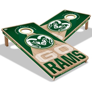 image:imageYouTheFan NCAA 2 x 4 Slogan Series Professional Wood Cornhole GameColorado State Rams