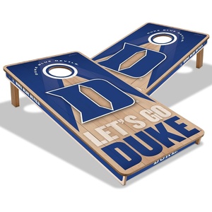 image:imageYouTheFan NCAA 2 x 4 Slogan Series Professional Wood Cornhole GameDuke Blue Devils