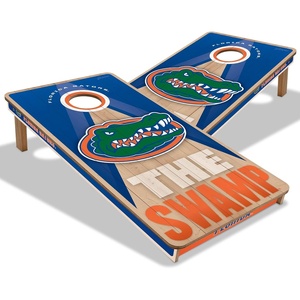 image:imageYouTheFan NCAA 2 x 4 Slogan Series Professional Wood Cornhole GameFlorida Gators