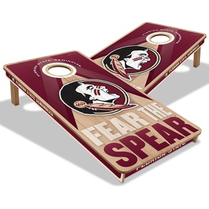 image:imageYouTheFan NCAA 2 x 4 Slogan Series Professional Wood Cornhole GameFlorida State Seminoles