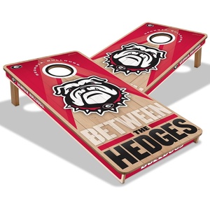 image:imageYouTheFan NCAA 2 x 4 Slogan Series Professional Wood Cornhole GameGeorgia Bulldogs