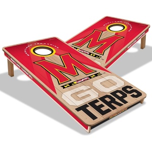 image:imageYouTheFan NCAA 2 x 4 Slogan Series Professional Wood Cornhole GameMaryland Terrapins