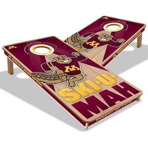 image:imageYouTheFan NCAA 2 x 4 Slogan Series Professional Wood Cornhole GameMinnesota Golden Gophers