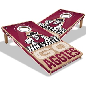 image:imageYouTheFan NCAA 2 x 4 Slogan Series Professional Wood Cornhole GameNew Mexico State Aggies