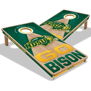 image:imageYouTheFan NCAA 2 x 4 Slogan Series Professional Wood Cornhole GameNorth Dakota State Bison